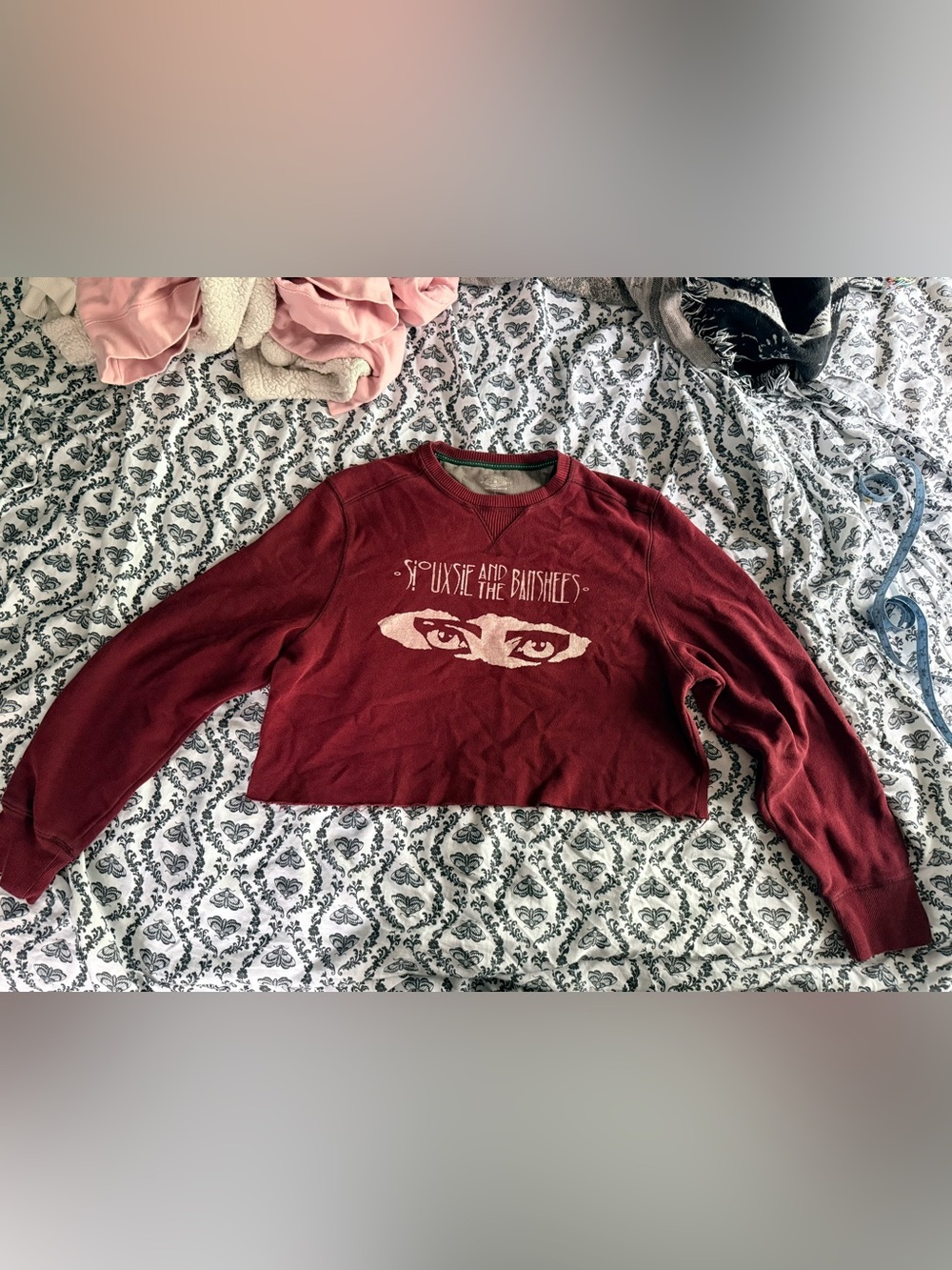 Siouxsie and the Banshees Crop Top L
